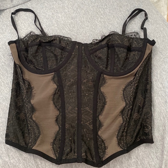 Urban Outfitters Tops - URBAN OUTFITTERS CORSET TOP size L🖤